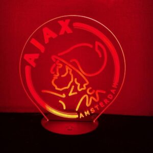 3D LED lampa - AFC Ajax