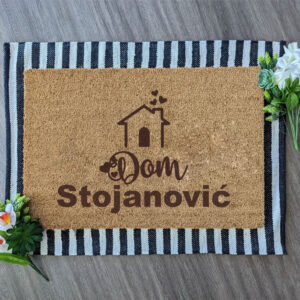 Otirač - Dom i prezime po želji (latinica)