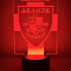 LED lampa Delije Sever Crvena Zvezda personalizovana